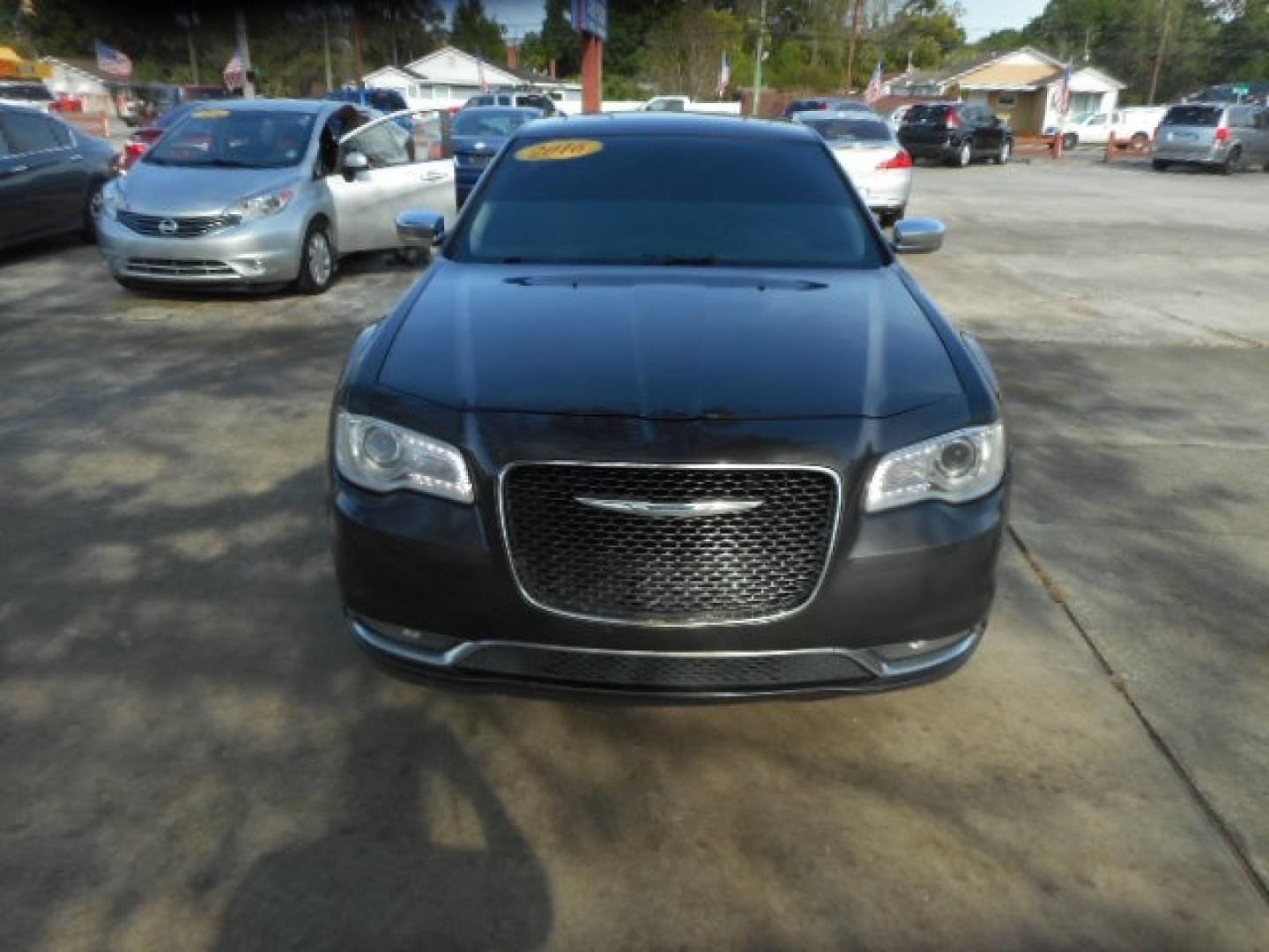 2016 GRAY CHRYSLER 300C BASE (2C3CCAEG8GH) , located at 10405 Abercorn Street, Savannah, GA, 31419, (912) 921-8965, 31.988262, -81.131760 - Photo#0